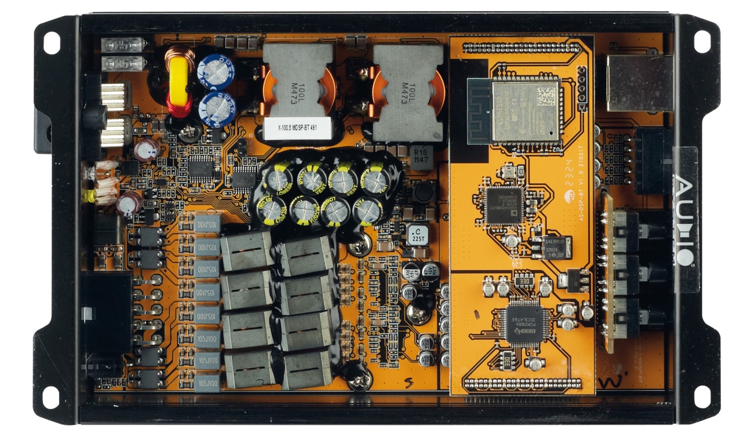 Starkes Upgrade: Audio System X-100.5 MDSP-BTA, Bild 4 Car Hifi Endstufe Multikanal Audio System X-100.5 MDSP-BTA im Test, Bild 4