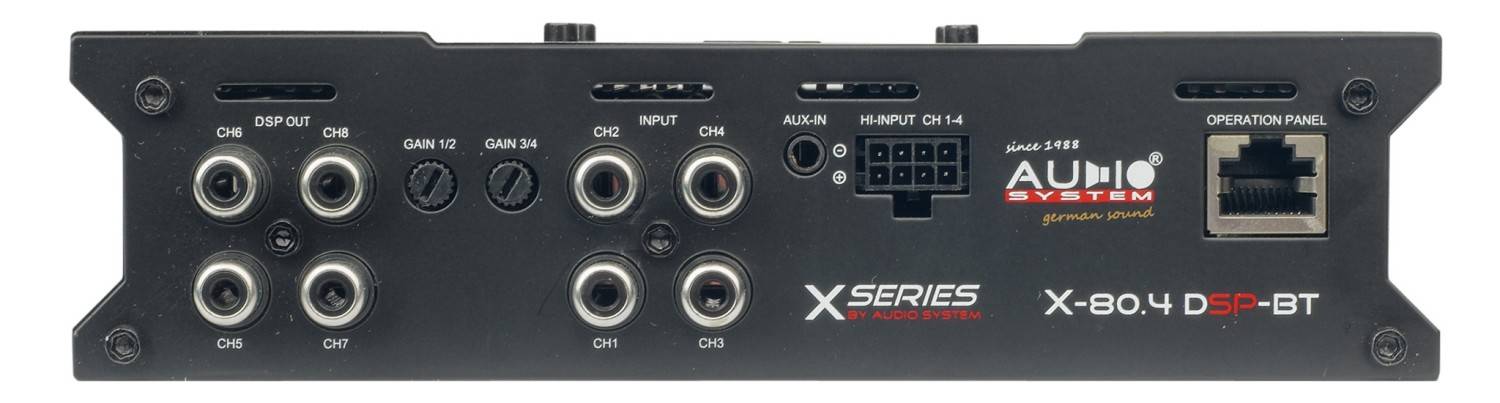 In-Car Endstufe 4-Kanal Audio System X-80.4 DSP-BT im Test, Bild 7