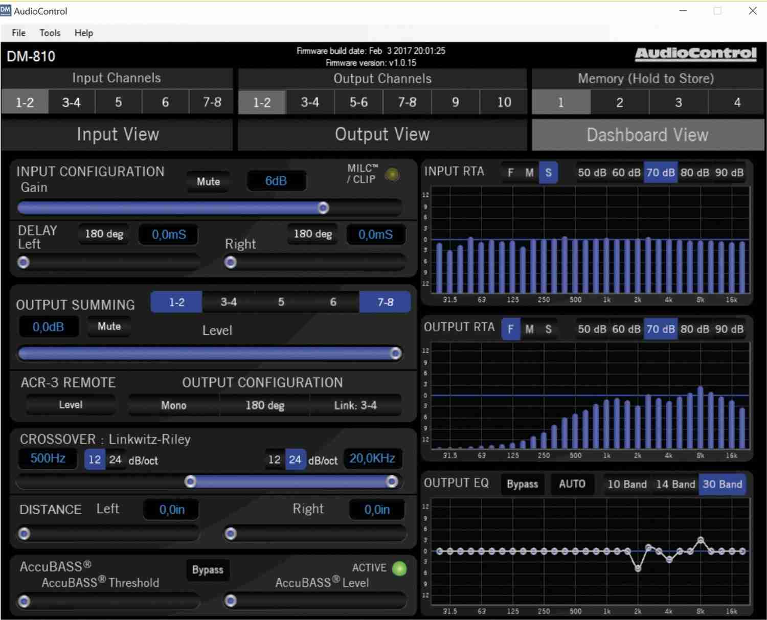 Soundprozessoren Audiocontrol DM-810 im Test, Bild 3