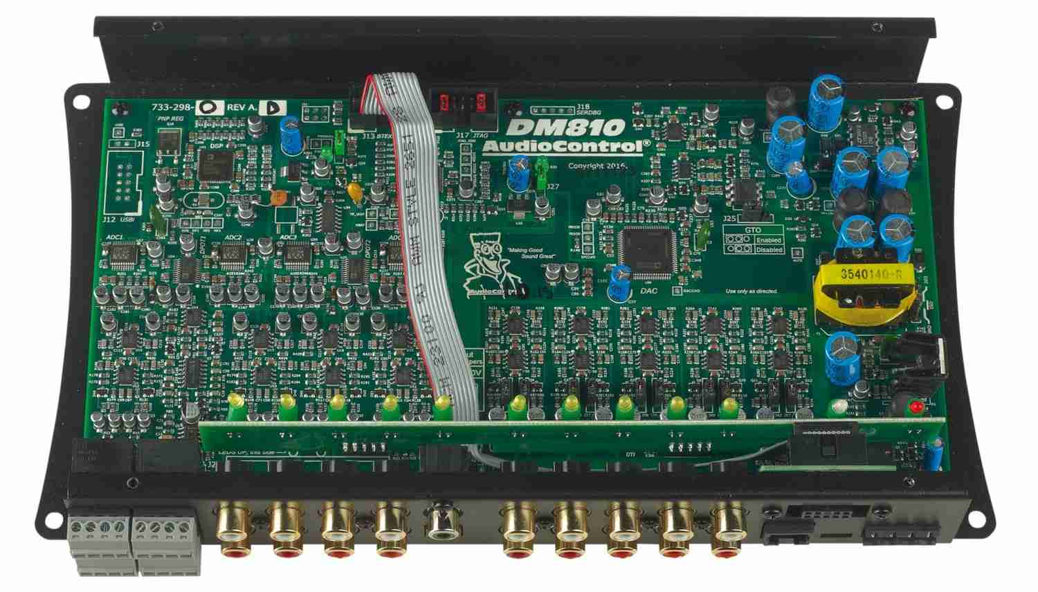 Soundprozessoren Audiocontrol DM-810 im Test, Bild 4