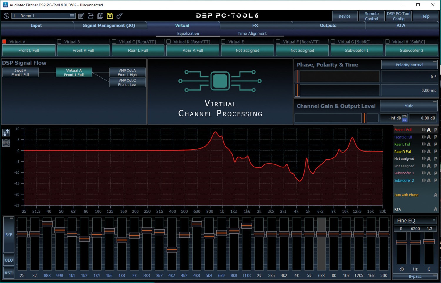 Car Hifi sonstiges Audiotec Fischer DSP PC-Tool 6 im Test, Bild 5