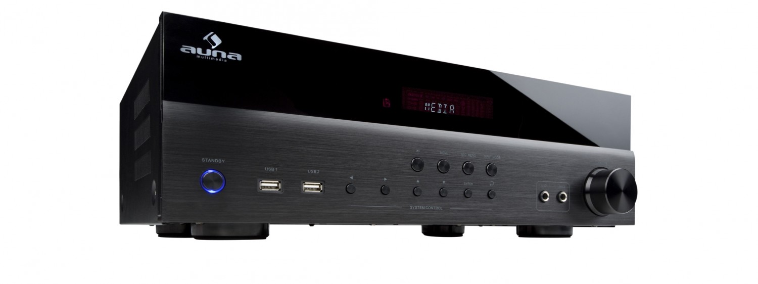 Multimedialer Preisbrecher: Auna Cinema Pro 110, Bild 1 AV-Receiver Auna Cinema Pro 110 im Test, Bild 1