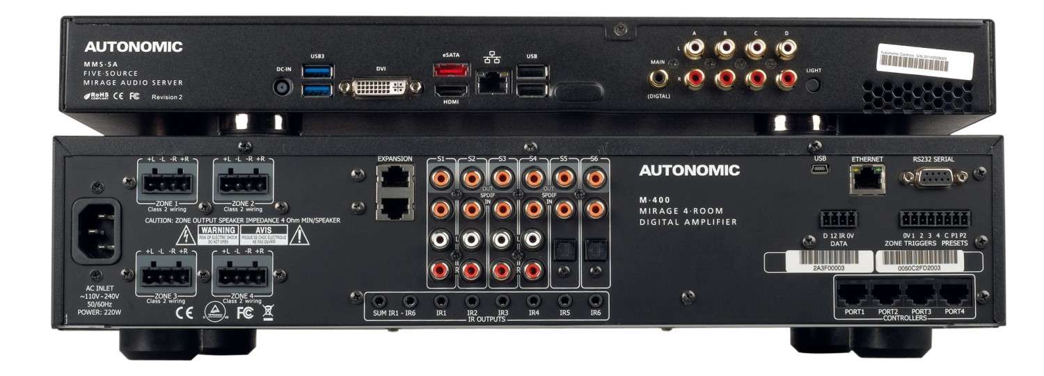 Musikserver Autonomic Mirage MMS-5A, Autonomic M-400 im Test , Bild 4