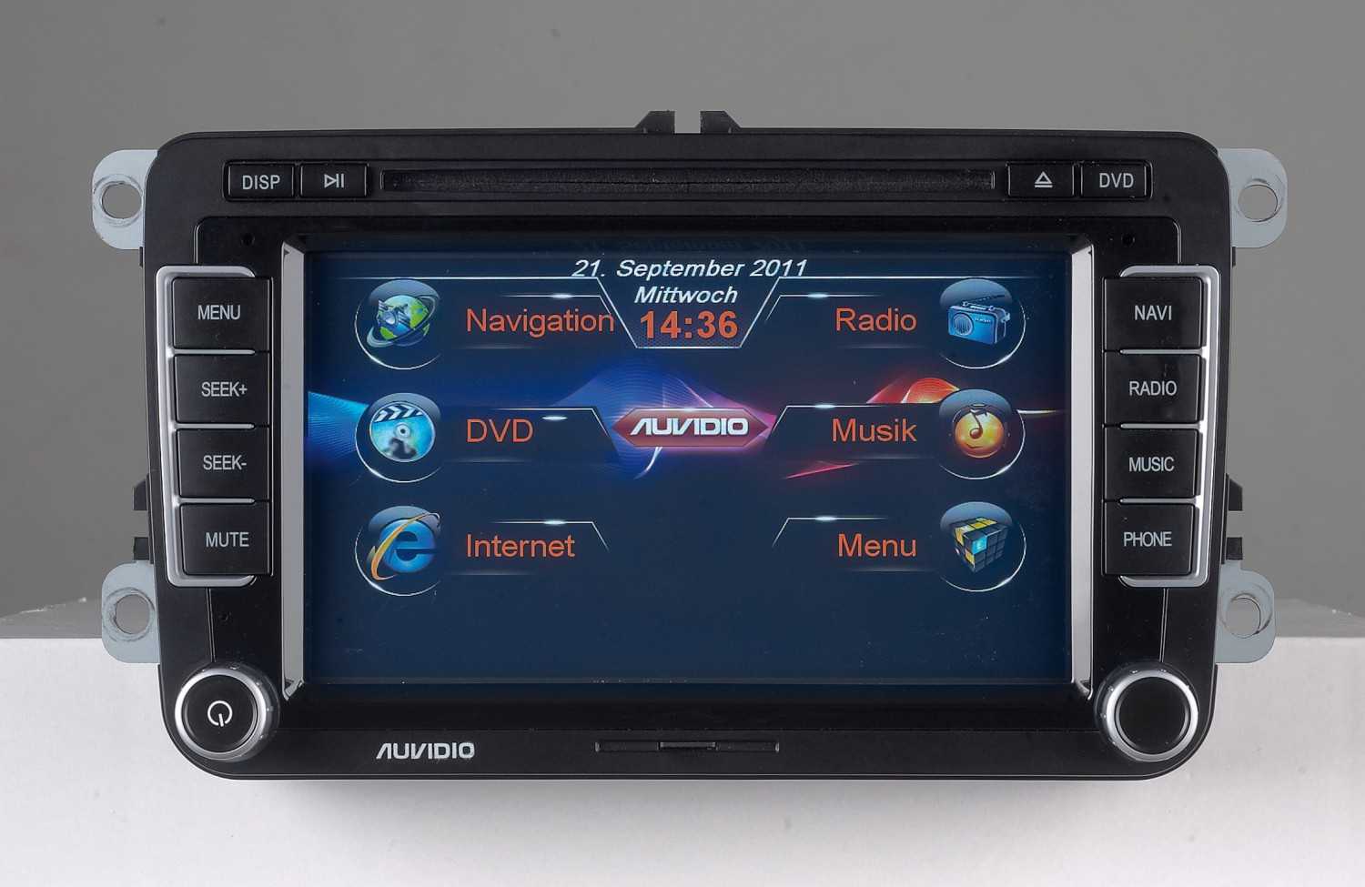 Der Newcomer: Auvidio AV7237, Bild 1 Naviceiver Auvidio AV7237 im Test, Bild 1