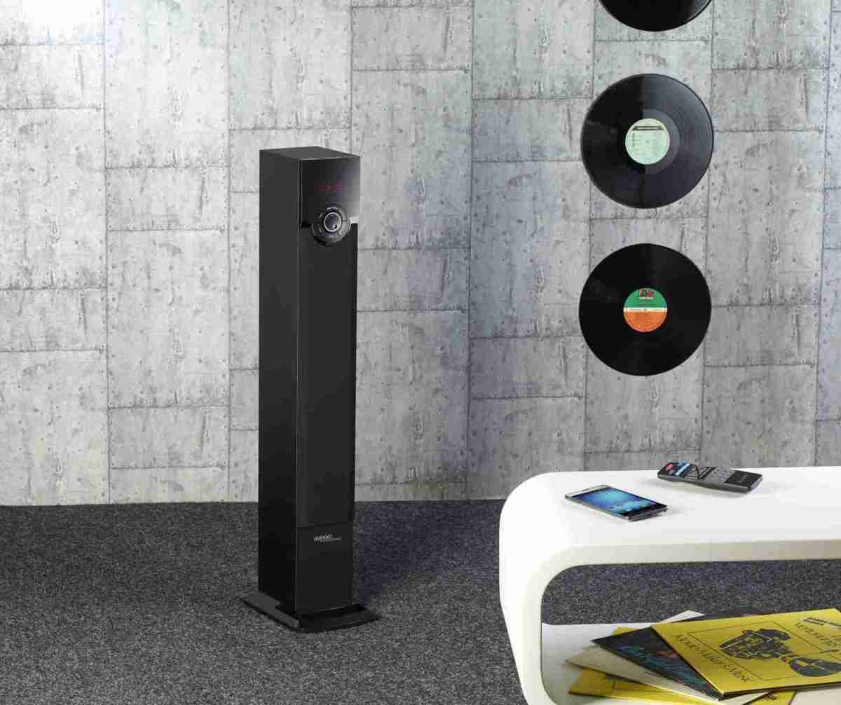 Schlankes Soundpaket: Auvisio MSX-250.bt, Bild 1 Bluetooth-Lautsprecher Auvisio MSX-250.bt im Test, Bild 1