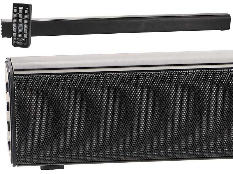 Soundbar Auvisio Stereo-Soundbar MSX-430.sb im Test, Bild 3