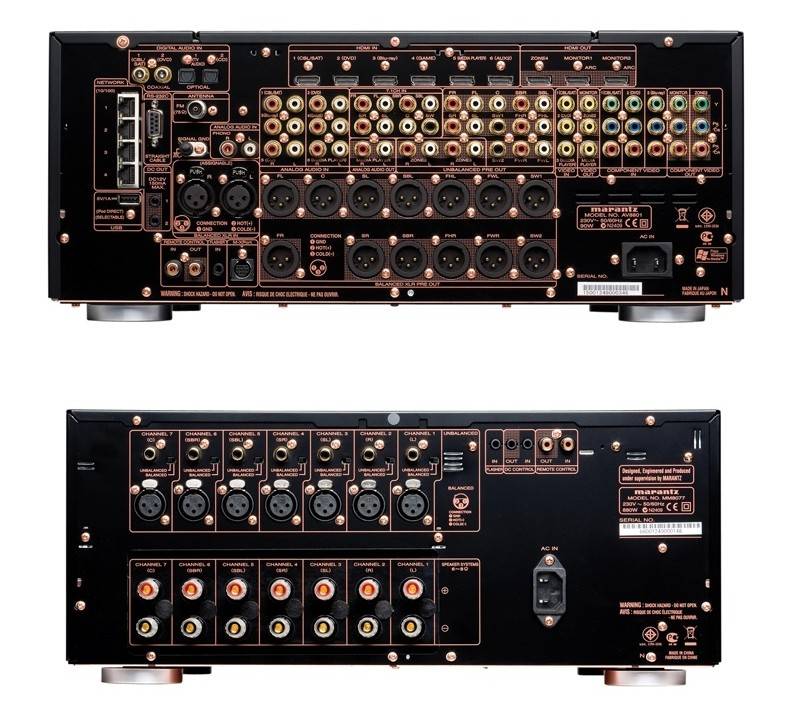 Meisterklasse: Marantz AV8801/MM8077, Bild 3 AV-Kombinationen Marantz AV8801/MM8077 im Test, Bild 3