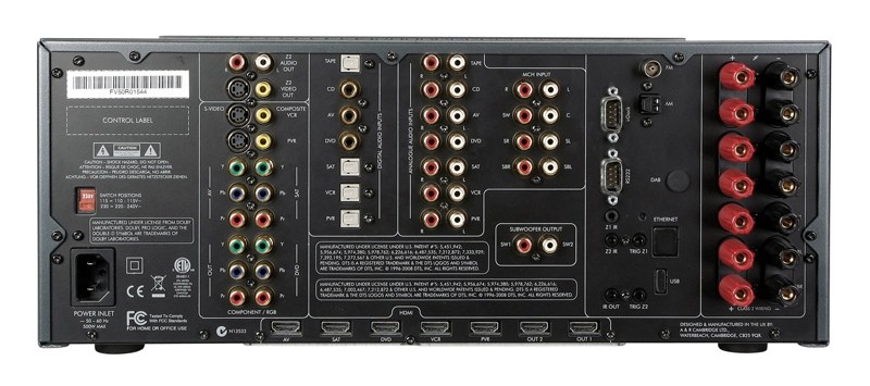 Kronprinz: Arcam AVR500, Bild 5 AV-Receiver Arcam AVR500 im Test, Bild 5
