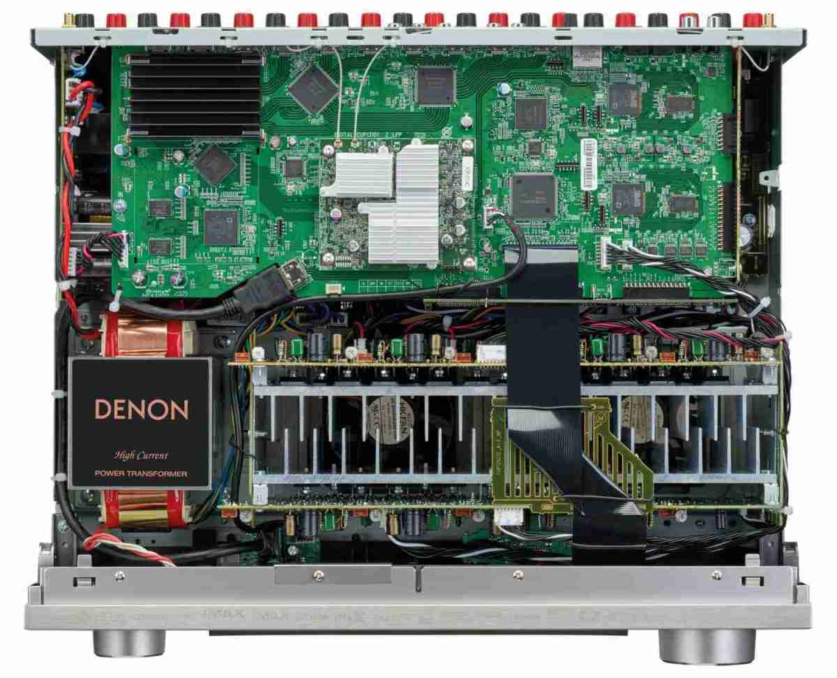 Elegantes Kraftpaket: Denon AVC-X4700H, Bild 2 AV-Receiver Denon AVC-X4700H im Test, Bild 2