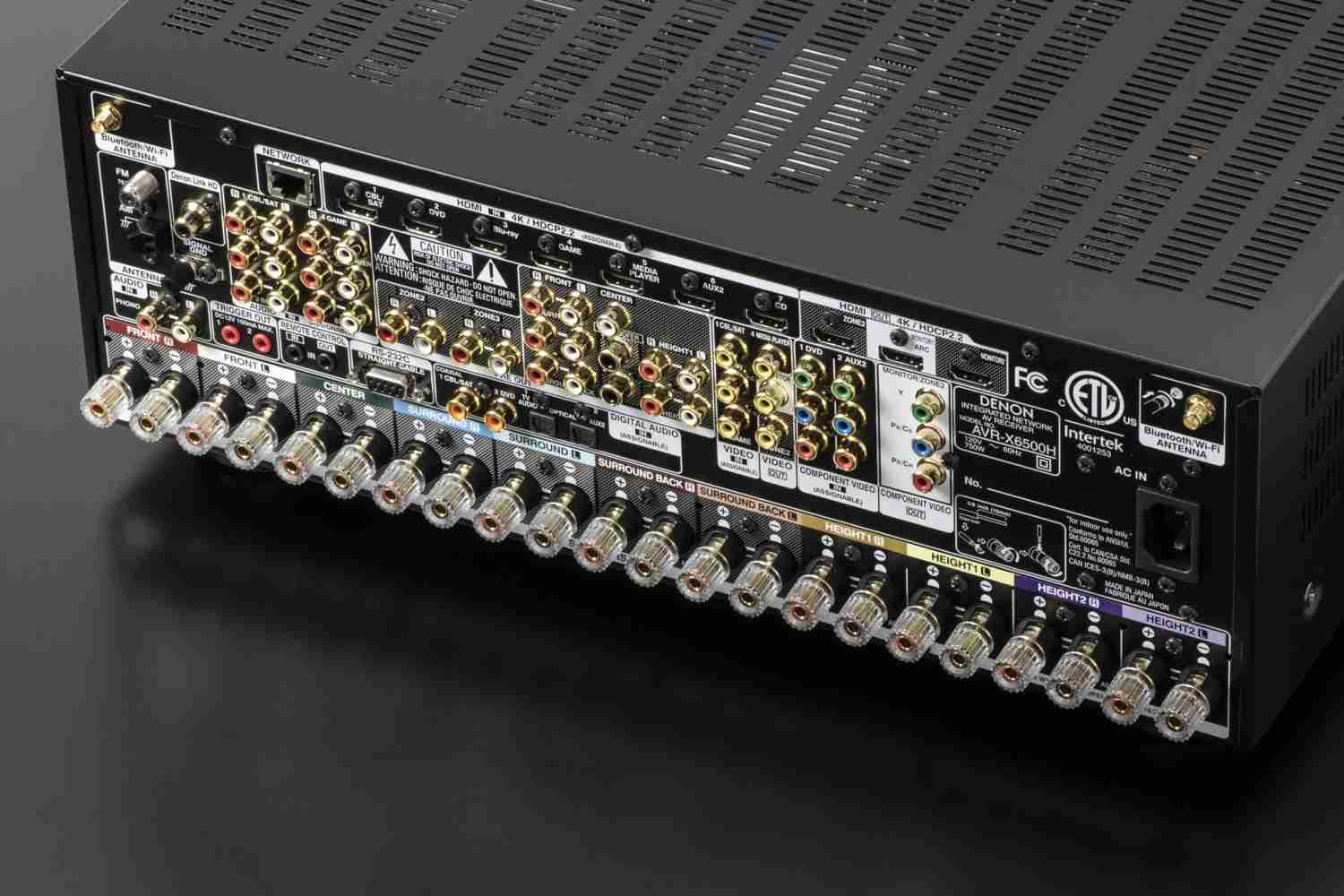 Denon legt nach: Der brandneue 11.2-AV-Verstärker AVC-X6500H im Test: Denon AVC-X6500H, Bild 2 AV-Receiver Denon AVC-X6500H im Test, Bild 2