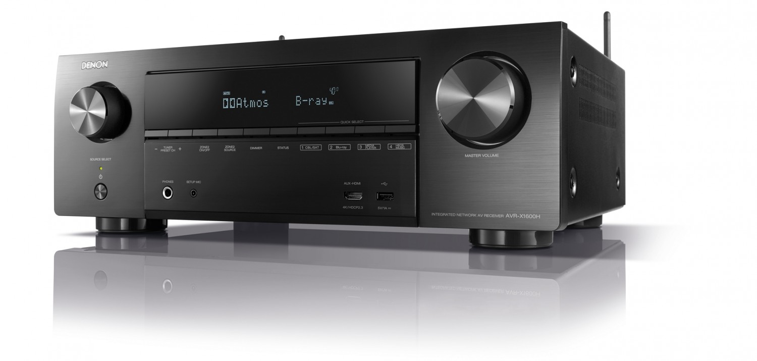 Starkes Stück: Denon AVR-X1600H, Bild 3 AV-Receiver Denon AVR-X1600H im Test, Bild 3