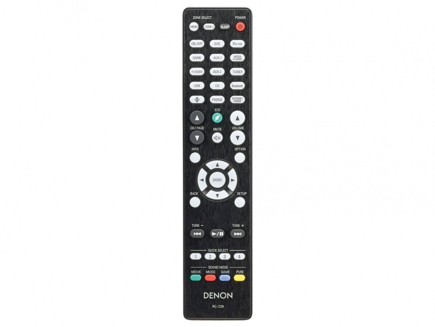 Denon-Netzwerkreceiver AVR-X2500H mit Heos: Denon AVR-X2500H, Bild 2 AV-Receiver Denon AVR-X2500H im Test, Bild 2