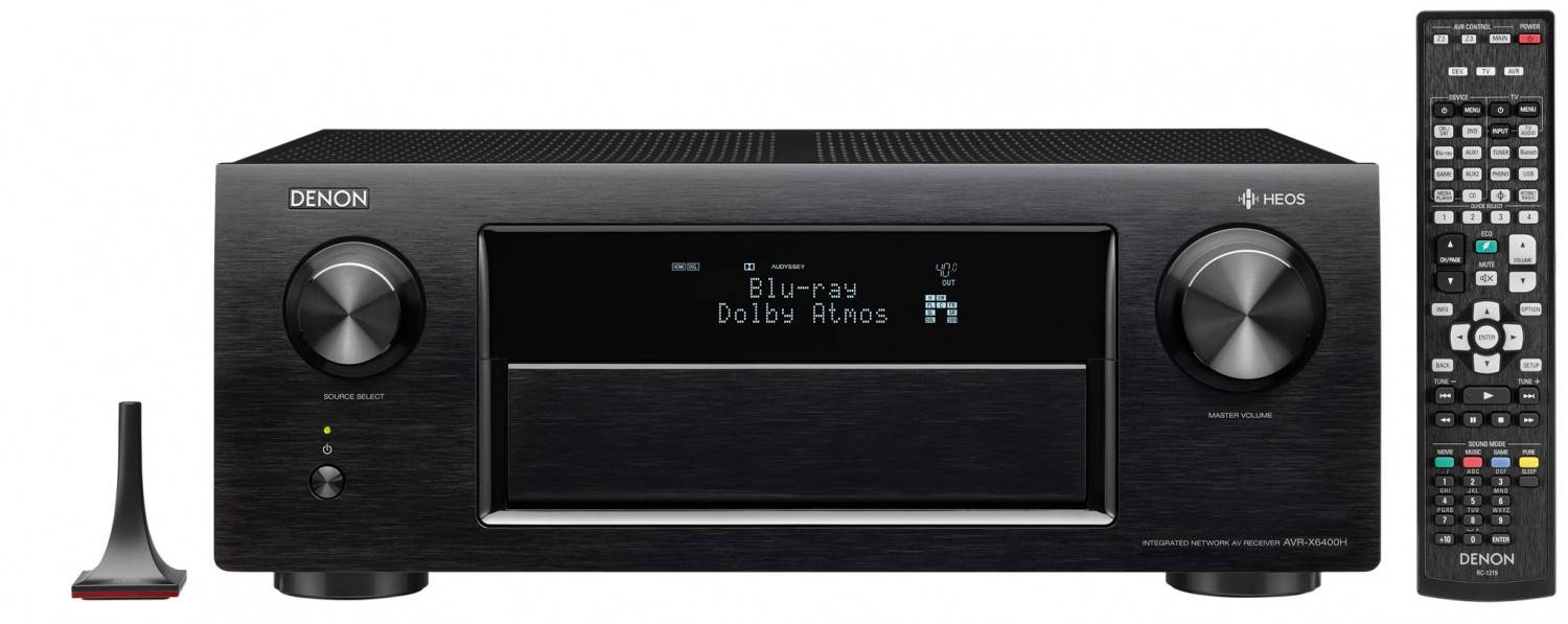 All inclusive: Denon AVR-X6400H, Bild 2 AV-Receiver Denon AVR-X6400H im Test, Bild 2