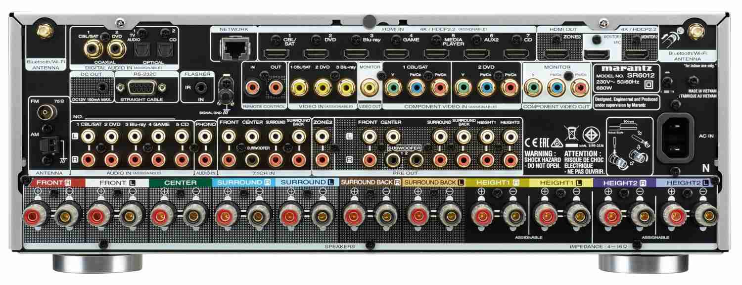 Soundtüftler: Marantz SR6012, Bild 3 AV-Receiver Marantz SR6012 im Test, Bild 3