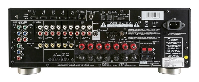 Generationswechsel: Pioneer VSX-920, Bild 4 AV-Receiver Pioneer VSX-920 im Test, Bild 4