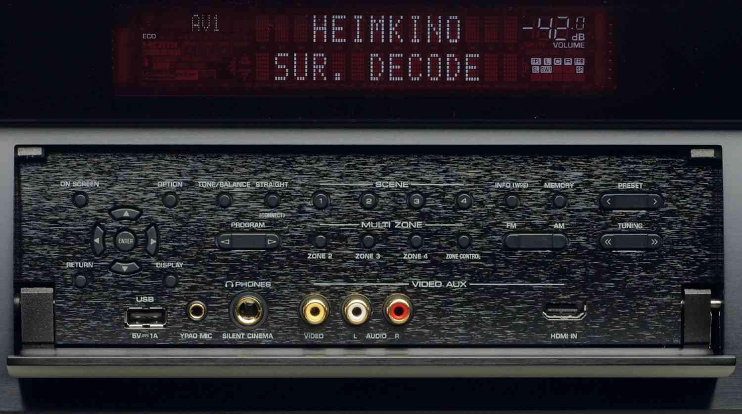 Mehrkanal- Schwergewicht: Yamaha RX-A3060, Bild 4 AV-Receiver Yamaha RX-A3060 im Test, Bild 4