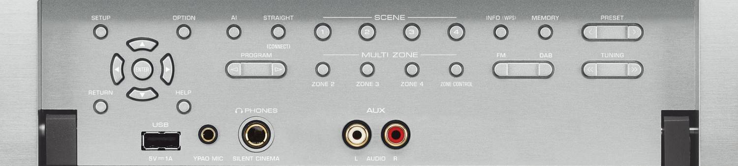 Intelligentes Kraftwerk: Yamaha RX-A3080, Bild 3 AV-Receiver Yamaha RX-A3080 im Test, Bild 3