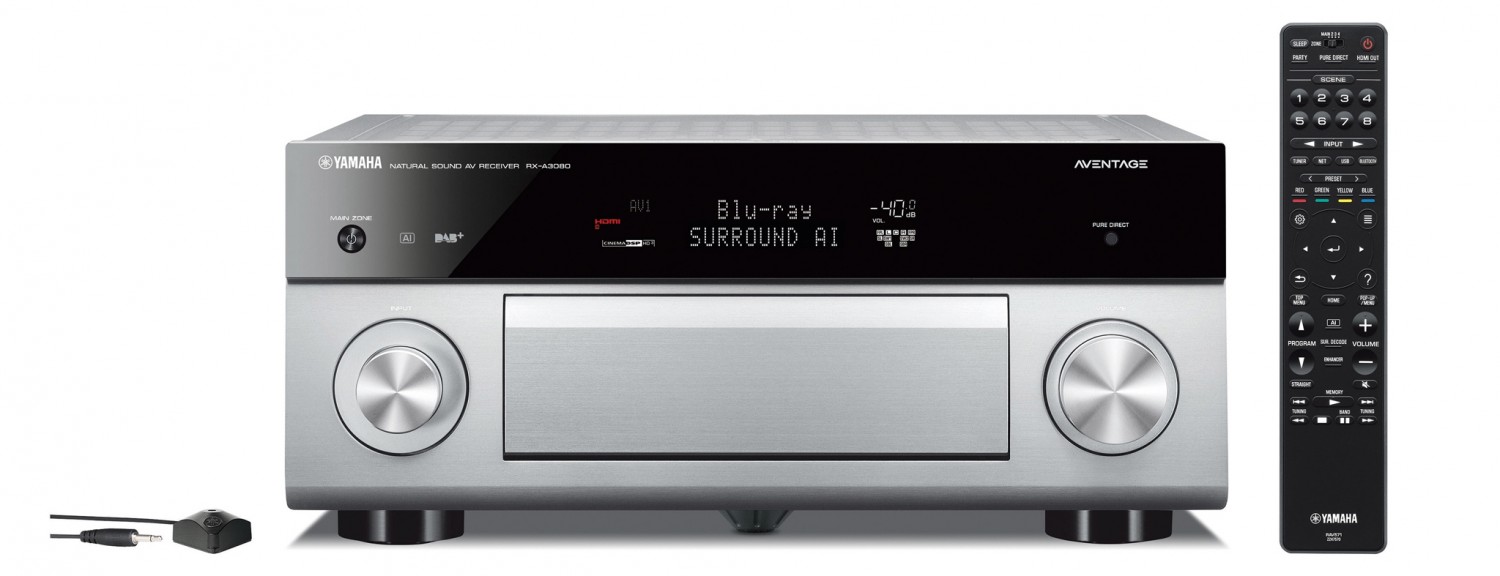 Intelligentes Kraftwerk: Yamaha RX-A3080, Bild 2 AV-Receiver Yamaha RX-A3080 im Test, Bild 2