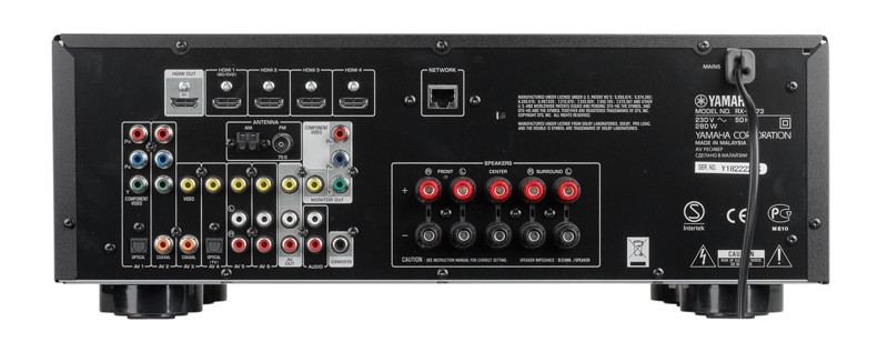 Yamaha RX-V473, Bild 7 AV-Receiver Yamaha RX-V473 im Test, Bild 7
