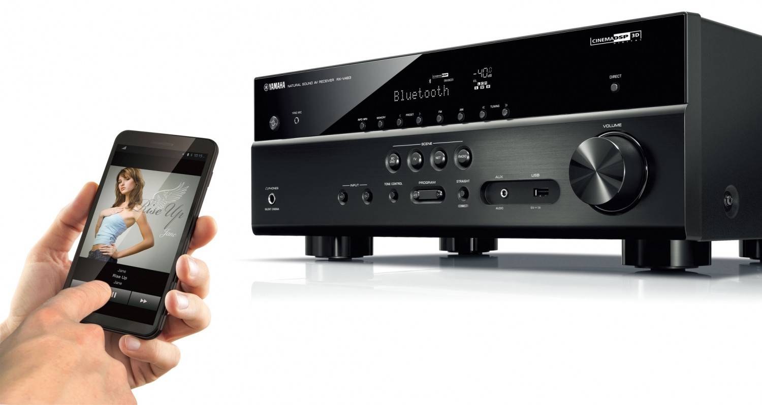 Perfekter Einstieg: Yamaha RX-V483, Bild 6 AV-Receiver Yamaha RX-V483 im Test, Bild 6