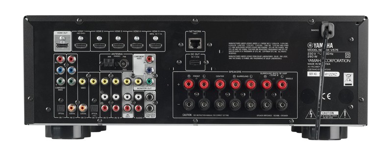 Vorhang auf!: Yamaha RX-V575, Bild 3 AV-Receiver Yamaha RX-V575 im Test, Bild 3
