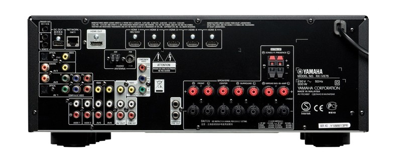 Yamaha RX-V675, Bild 2 AV-Receiver Yamaha RX-V675 im Test, Bild 2