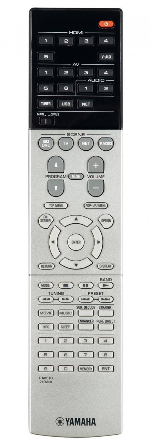 Made for Movies: Yamaha RX-V677, Bild 2 AV-Receiver Yamaha RX-V677 im Test, Bild 2