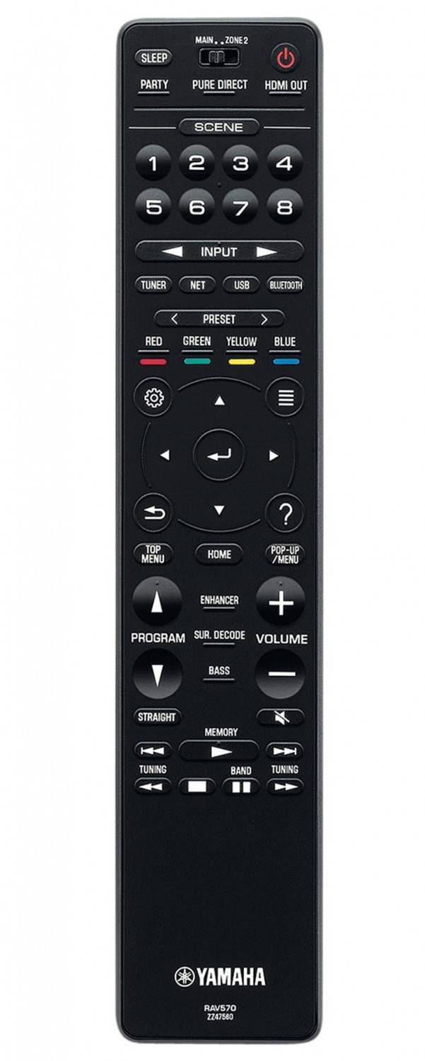 Yamahas Topmodell: 7.2-Kanal-AV-Receiver RX-V685 mit MusicCast Surround: Yamaha RX-V685, Bild 2 AV-Receiver Yamaha RX-V685 im Test, Bild 2