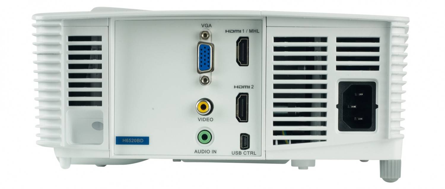 Full-HD-3D-DLP-Projektor Acer H6520BD: Acer H6520BD, Bild 3 Beamer Acer H6520BD im Test, Bild 3