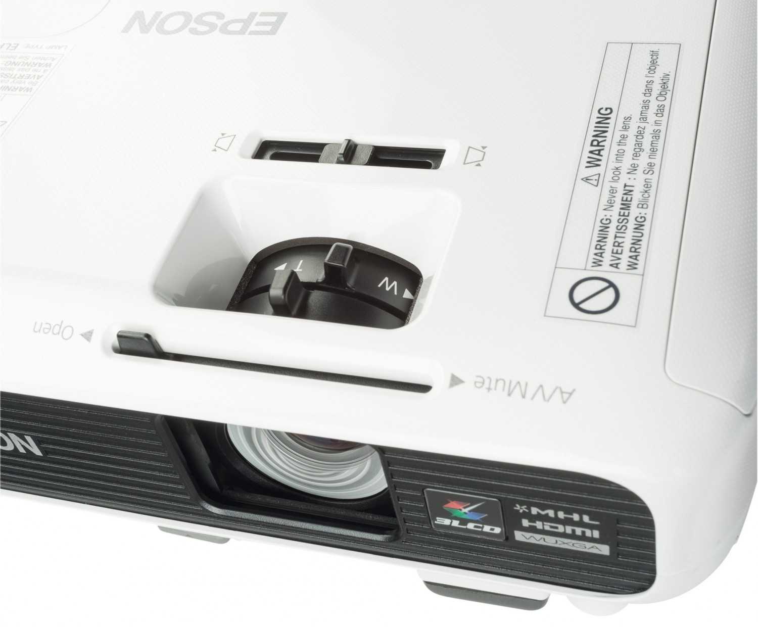 Hybrid-Antrieb: Epson EB-U04, Bild 5 Beamer Epson EB-U04 im Test, Bild 5