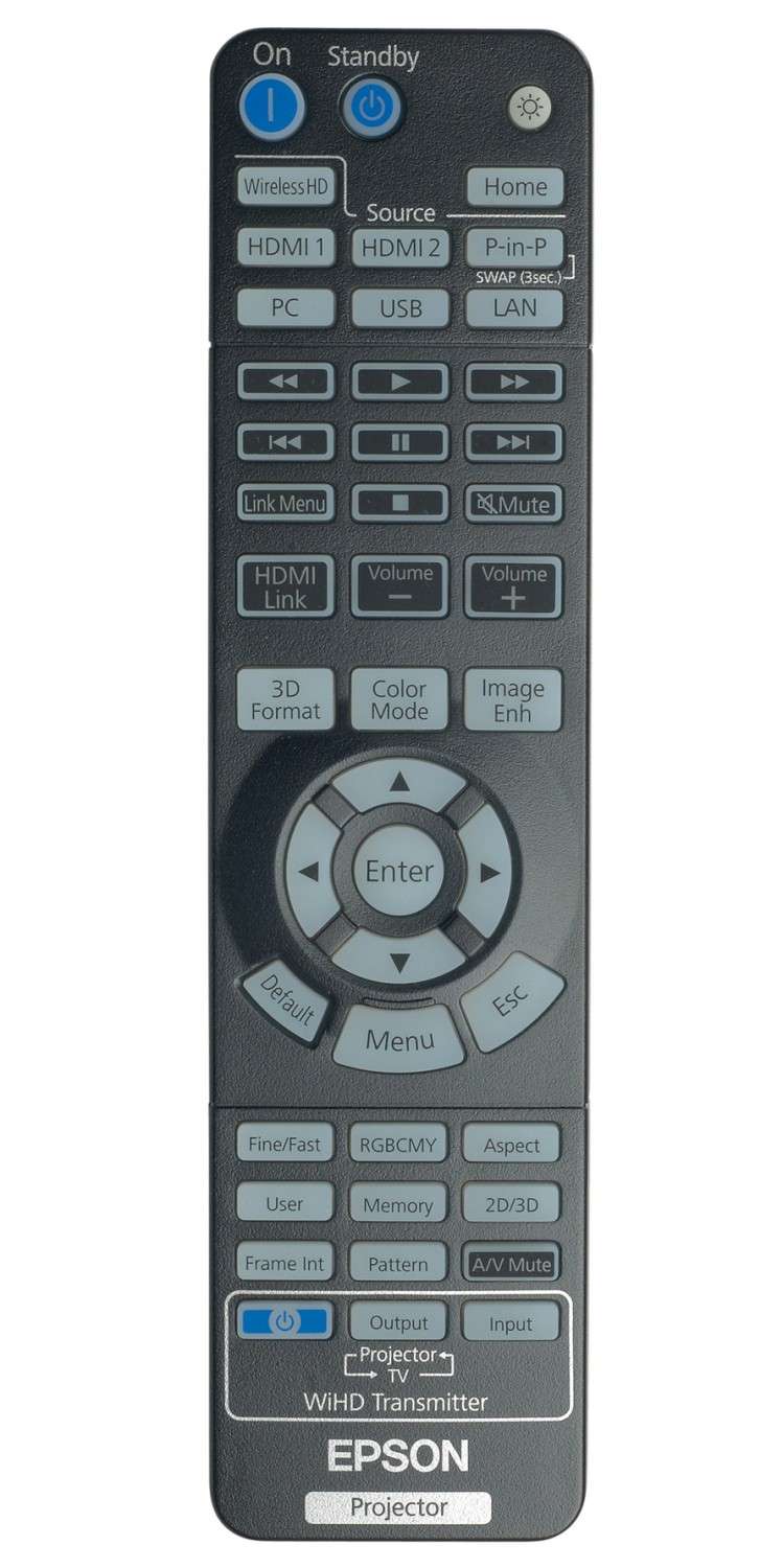 Epson EH-TW6700W Full-HD drahtlos: Epson EH-TW6700W, Bild 4 Beamer Epson EH-TW6700W im Test, Bild 4