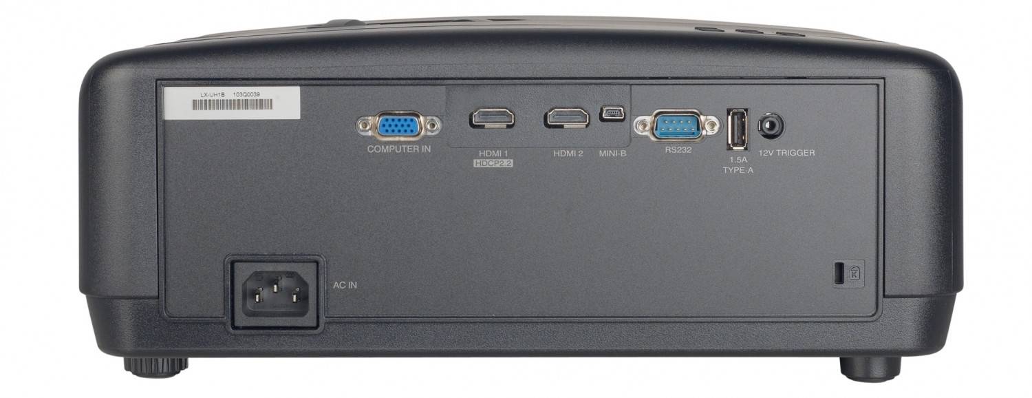 LX-UH1 – erster DLP Heimkino-Beamer mit 4K von JVC: JVC LX-UH1, Bild 4 Beamer JVC LX-UH1 im Test, Bild 4