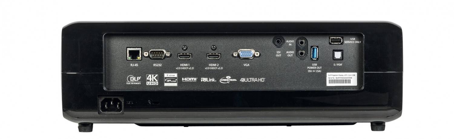 Vollausstattung: Optoma UHD350X, Bild 4 Beamer Optoma UHD350X im Test, Bild 4