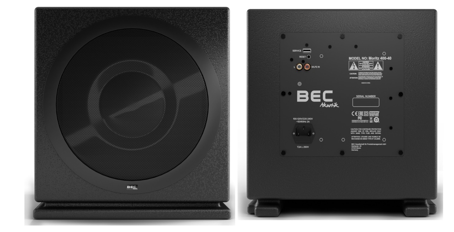 Lautsprecher Surround BEC Akustik IC120 EVO + IC50 EVO + Moritz 400-40 im Test, Bild 3