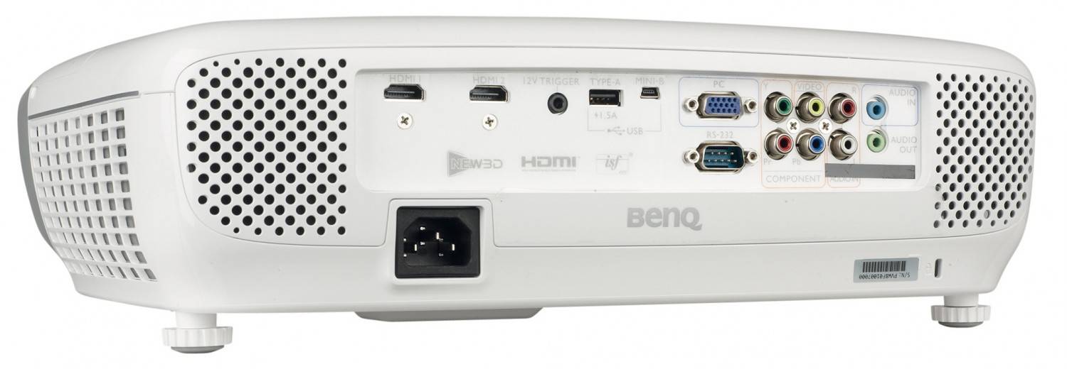 Beamer BenQ W1110 im Test, Bild 2