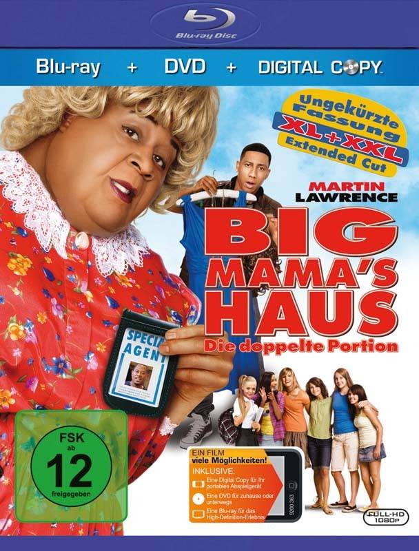 Big Mama’s House – die doppelte Portion: Big Mama’s House – die doppelte Portion (Fox), Bild 1 Blu-ray Film Big Mama’s House – die doppelte Portion (Fox) im Test, Bild 1