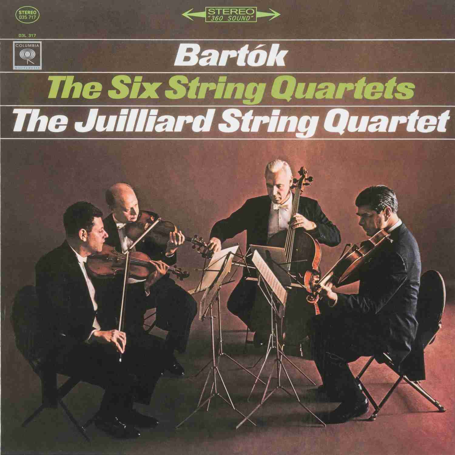 Test Schallplatte Béla Bartók The Six String Quartets · The Juilliard String Quartet