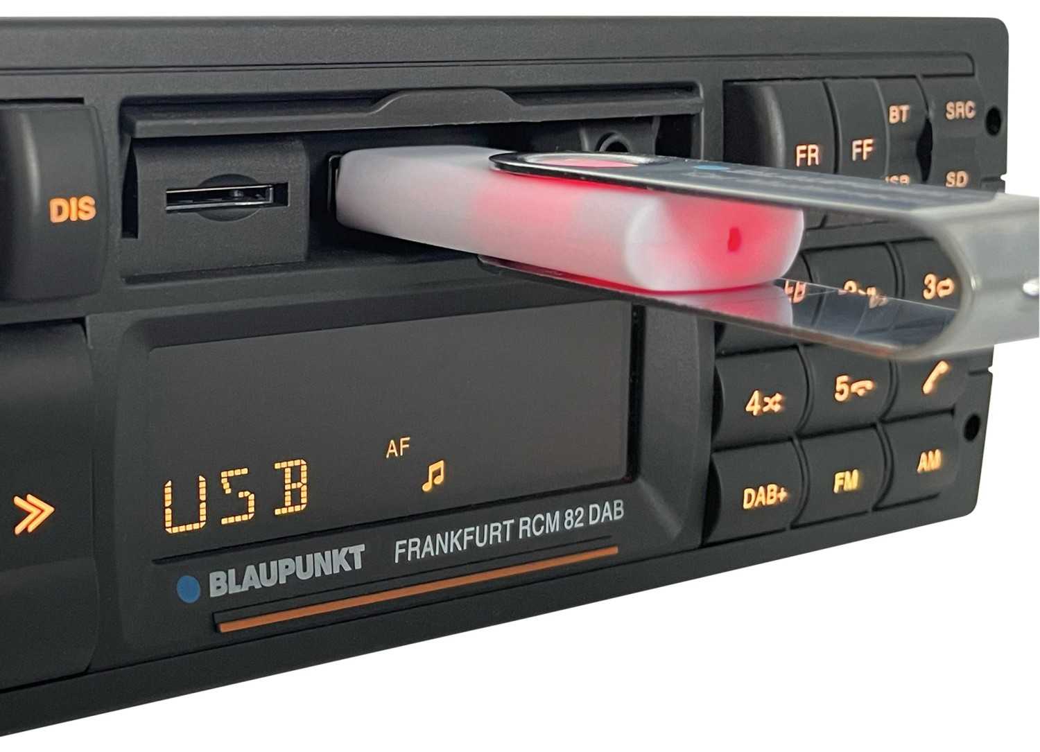 1-DIN-Autoradios Blaupunkt Frankfurt RCM 82 DAB im Test, Bild 5