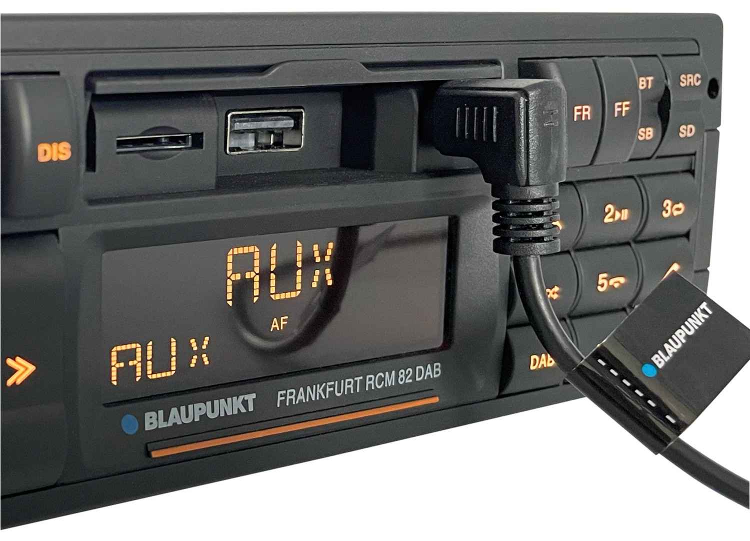 1-DIN-Autoradios Blaupunkt Frankfurt RCM 82 DAB im Test, Bild 7