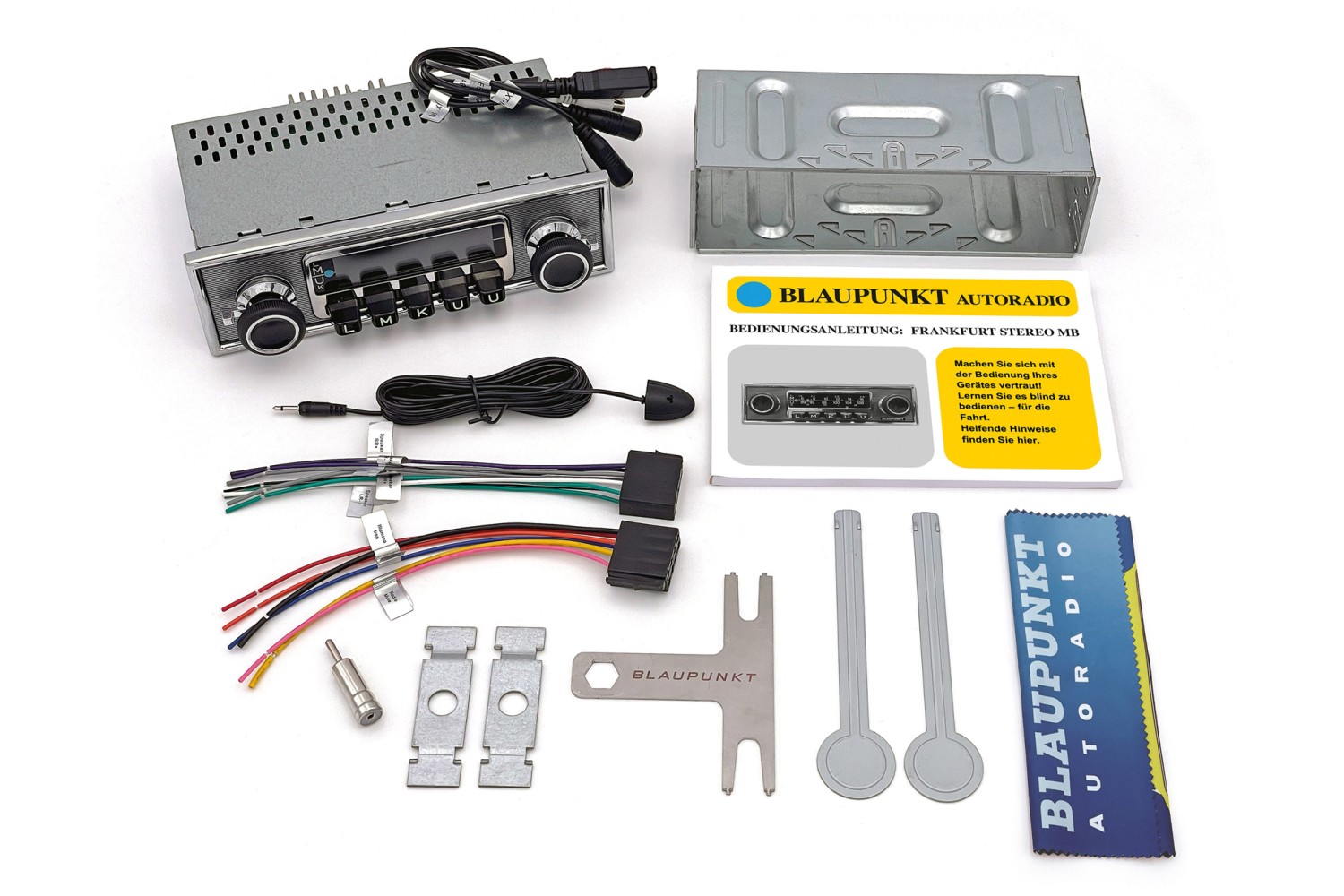 Autoradio 1-DIN Blaupunkt Frankfurt Stereo MB im Test, Bild 4