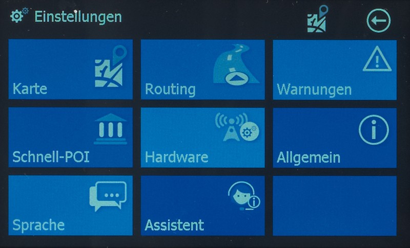 Portable Navigationssysteme Blaupunkt TravelPilot 50 im Test, Bild 2