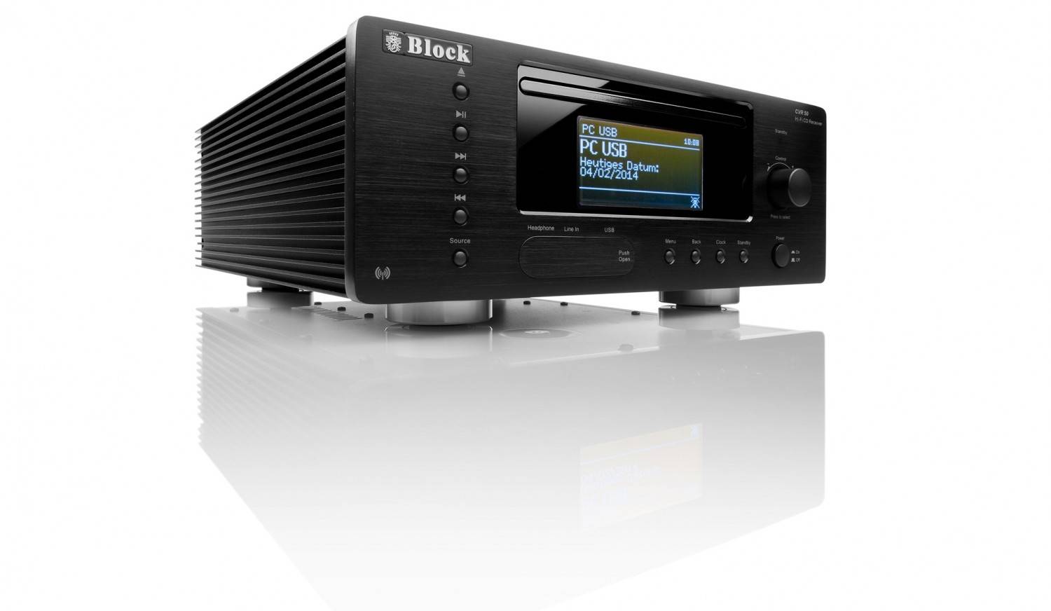 Kleines Multitalent: Block CVR-50, Bild 1 Musikserver Block CVR-50 im Test, Bild 1