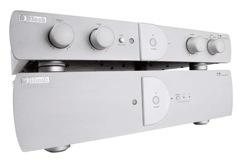 Vor-Endstufenkombis Hifi Block P 100, Block A 100 im Test , Bild 1