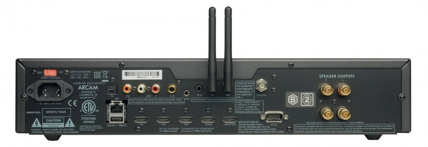 The Entertainer: Arcam Solo Movie 2.1, Bild 4 Blu-ray/DVD-Receiver Arcam Solo Movie 2.1 im Test, Bild 4