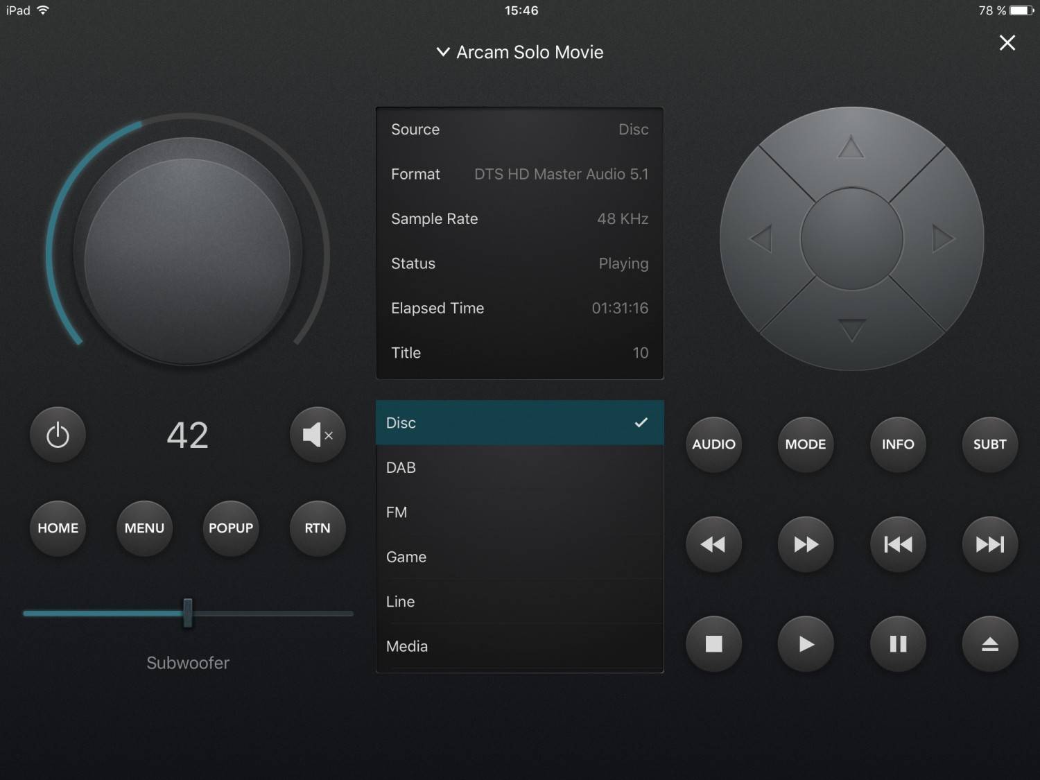 The Entertainer: Arcam Solo Movie 2.1, Bild 5 Blu-ray/DVD-Receiver Arcam Solo Movie 2.1 im Test, Bild 5