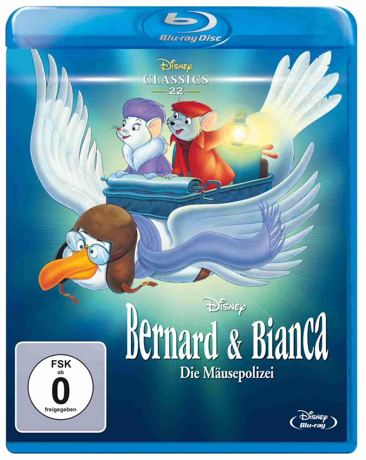 Bernard und Bianca – Die Mäusepolizei / … im Känguruland: Bernard und Bianca – Die Mäusepolizei / … im Känguruland (Disney), Bild 1 Blu-ray Film Bernard und Bianca – Die Mäusepolizei / … im Känguruland (Disney) im Test, Bild 1