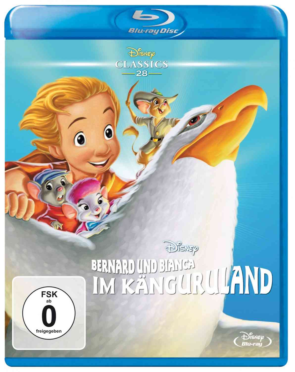 Bernard und Bianca – Die Mäusepolizei / … im Känguruland: Bernard und Bianca – Die Mäusepolizei / … im Känguruland (Disney), Bild 2 Blu-ray Film Bernard und Bianca – Die Mäusepolizei / … im Känguruland (Disney) im Test, Bild 2