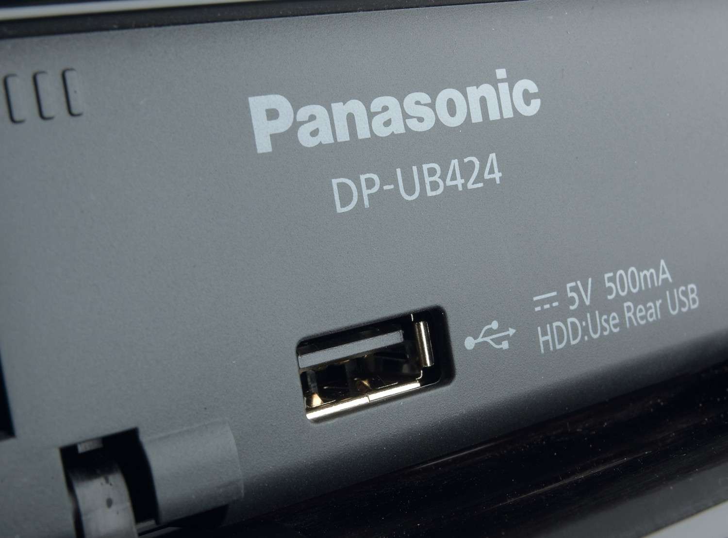DP-UB424 – schlanker Allrounder von Panasonic: Panasonic DP-UB424, Bild 3 Blu-ray-Player Panasonic DP-UB424 im Test, Bild 3