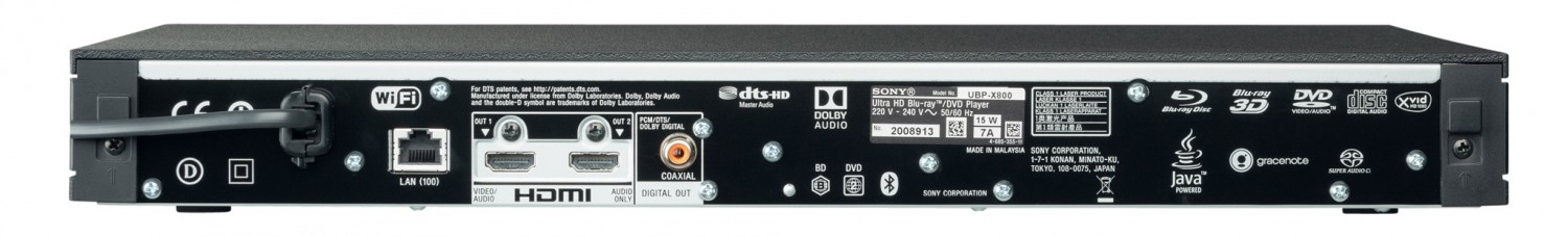 Dezenter Auftritt: Sony UBP-X800, Bild 3 Blu-ray-Player Sony UBP-X800 im Test, Bild 3