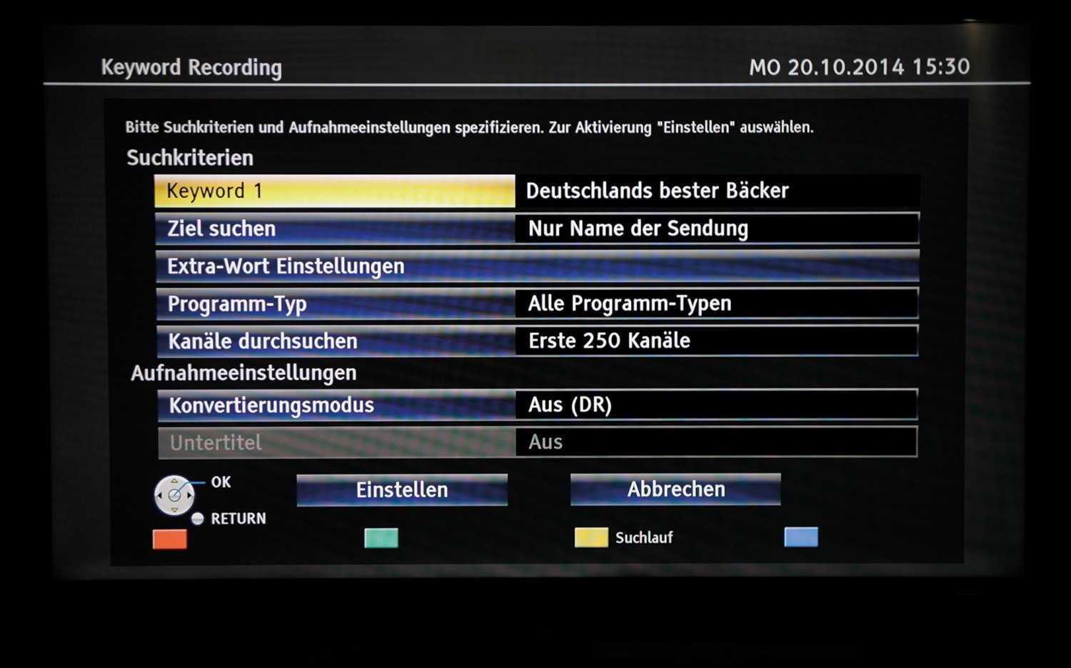 Der Luxus-Rekorder: Panasonic DMR-BST940, Bild 4 Blu-ray-Rekorder Panasonic DMR-BST940 im Test, Bild 4